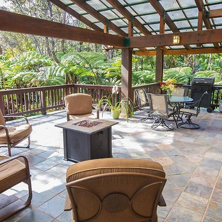 וולקנו Hale Mauna Loa Upper Level With Shared Hot Tub מראה חיצוני תמונה