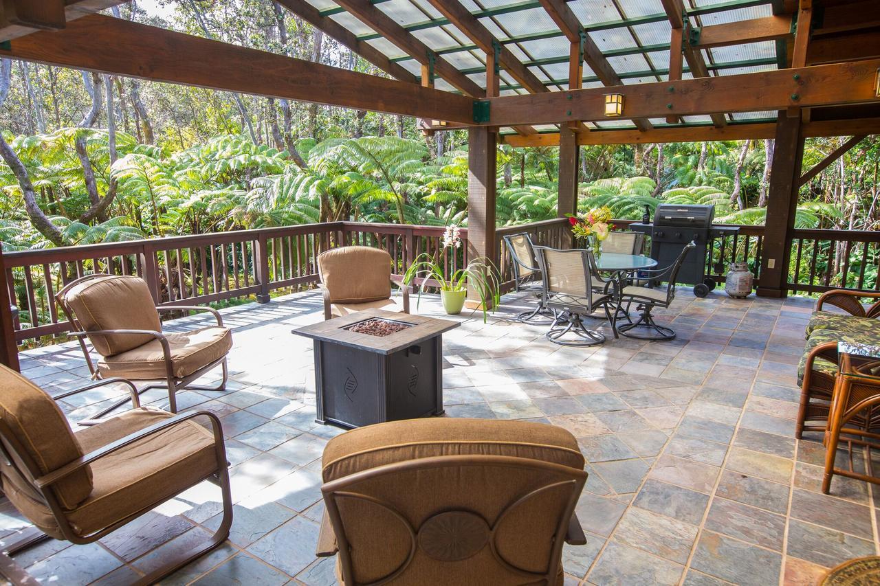וולקנו Hale Mauna Loa Upper Level With Shared Hot Tub מראה חיצוני תמונה