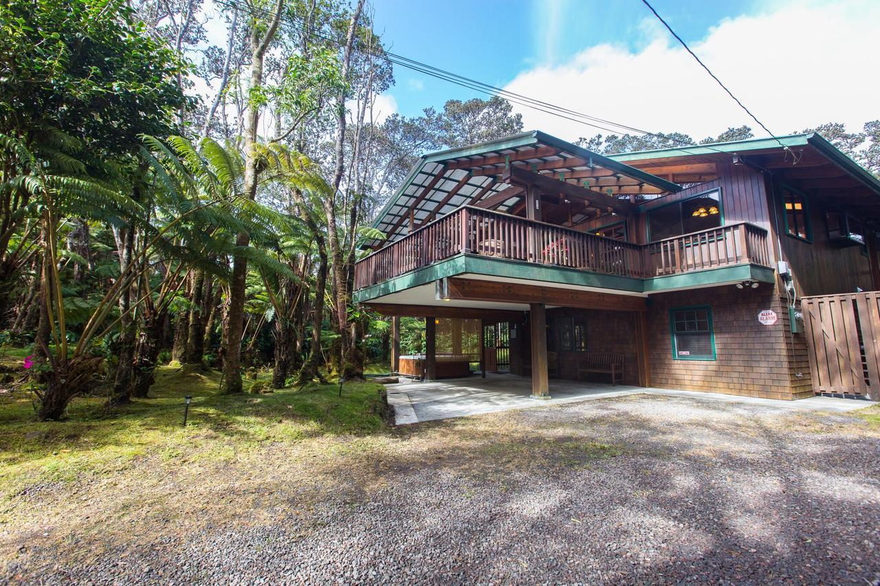 וולקנו Hale Mauna Loa Upper Level With Shared Hot Tub מראה חיצוני תמונה