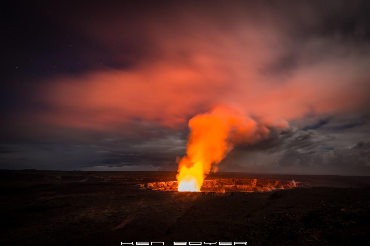 וולקנו Hale Mauna Loa Upper Level With Shared Hot Tub מראה חיצוני תמונה